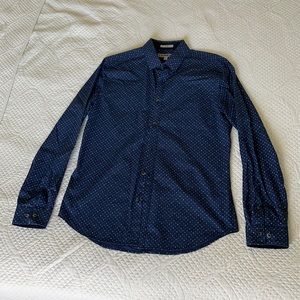 Express Fitted Medium button up shirt